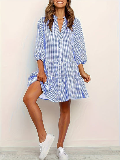 Paola™ | Korte Jurk met Print