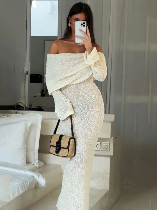 MARISOL™ | OFF-SHOULDER JURK