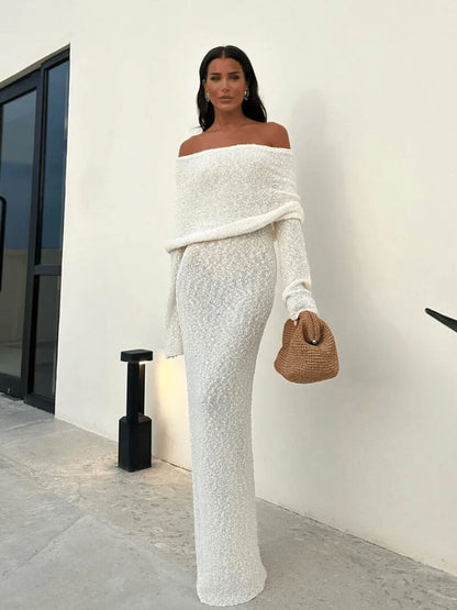 MARISOL™ | OFF-SHOULDER JURK