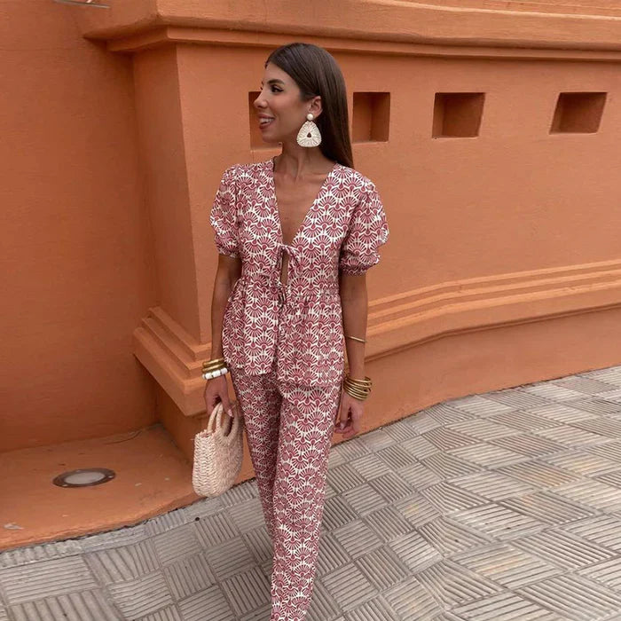 MIRA™ | ELEGANTE TWEEDELIGE ZOMERSET